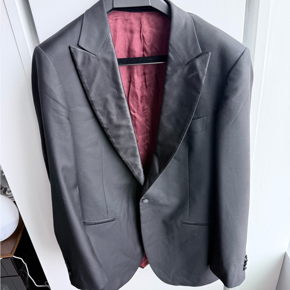 Suitsupply Black Tuxedo Jacket